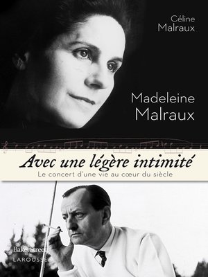 cover image of Avec une légère intimité